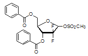 3,5-二-O-苯甲?；?2-脫氧-2,2-二氟-1-O-苯甲酰基-D-呋喃核糖